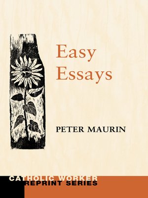 cover image of Easy Essays